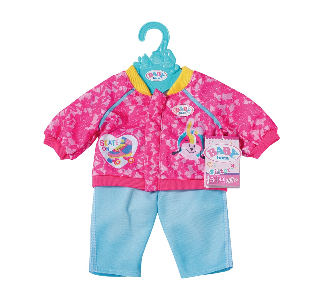 BABY born - Casuals 43cm (assorteret)
