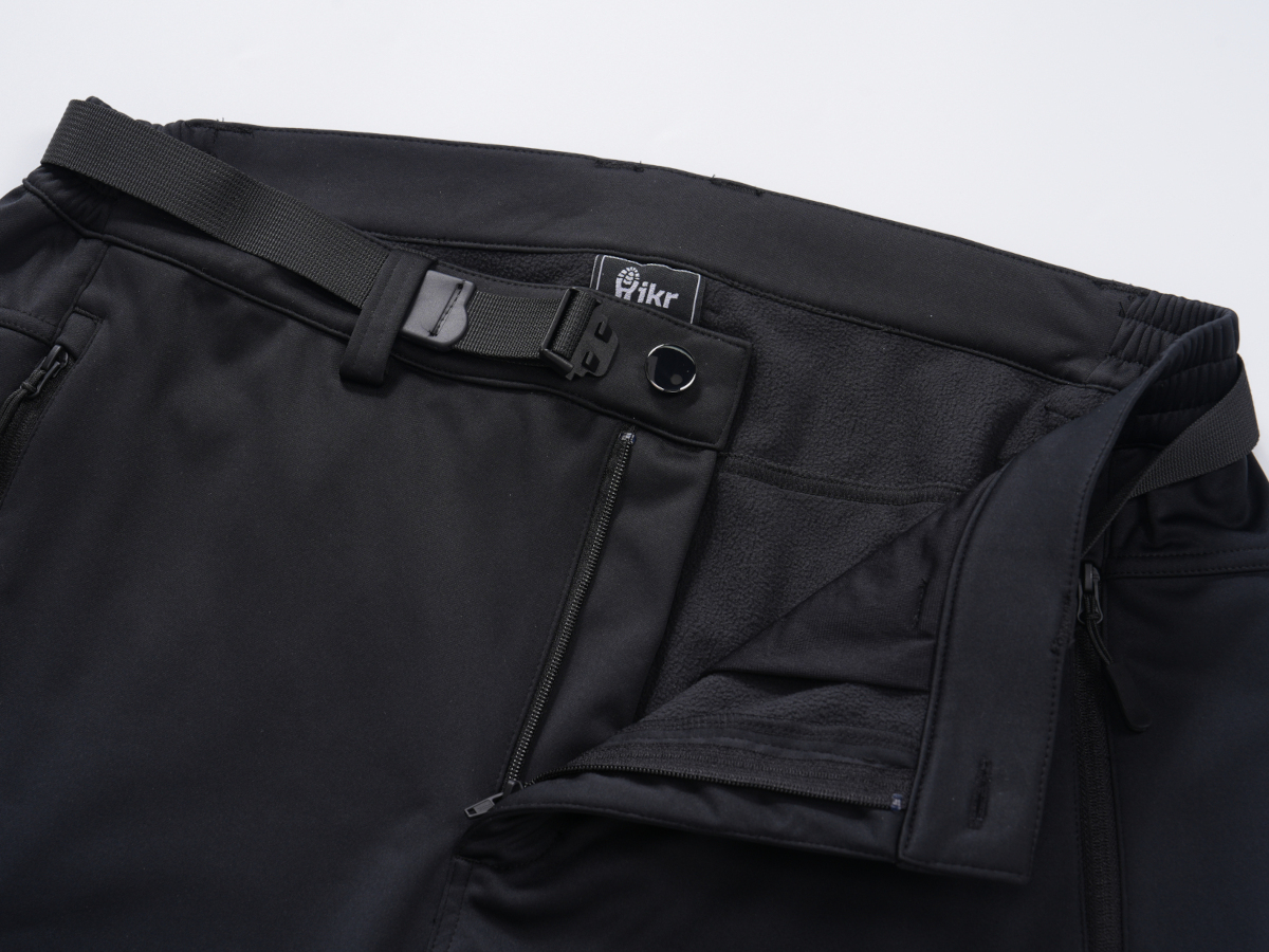 Hikr waterdichte heren wandelbroek - Black