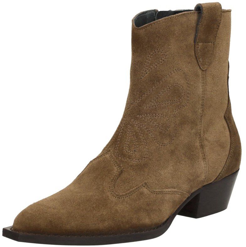 Red Rag Enkellaarsjes Hak taupe