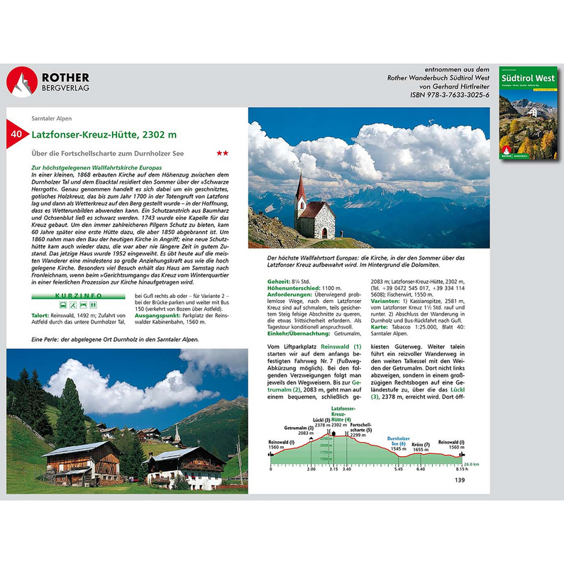 Rother Südtirol West Wanderbuch