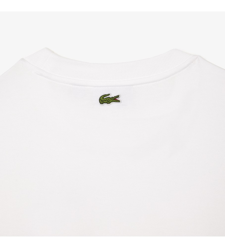 Camiseta Lacoste Crocodilo Branca