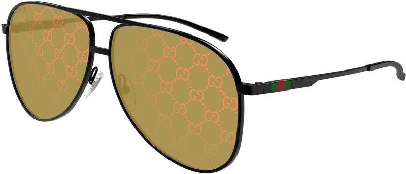 Gucci - GG1677S - Zonnebril - Zwart - Metaal
