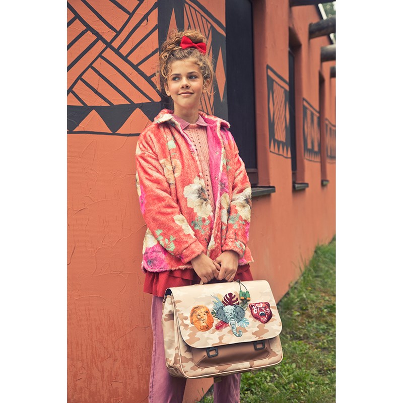 Jeune Premier<br>Skoletaske Retro Wildlife