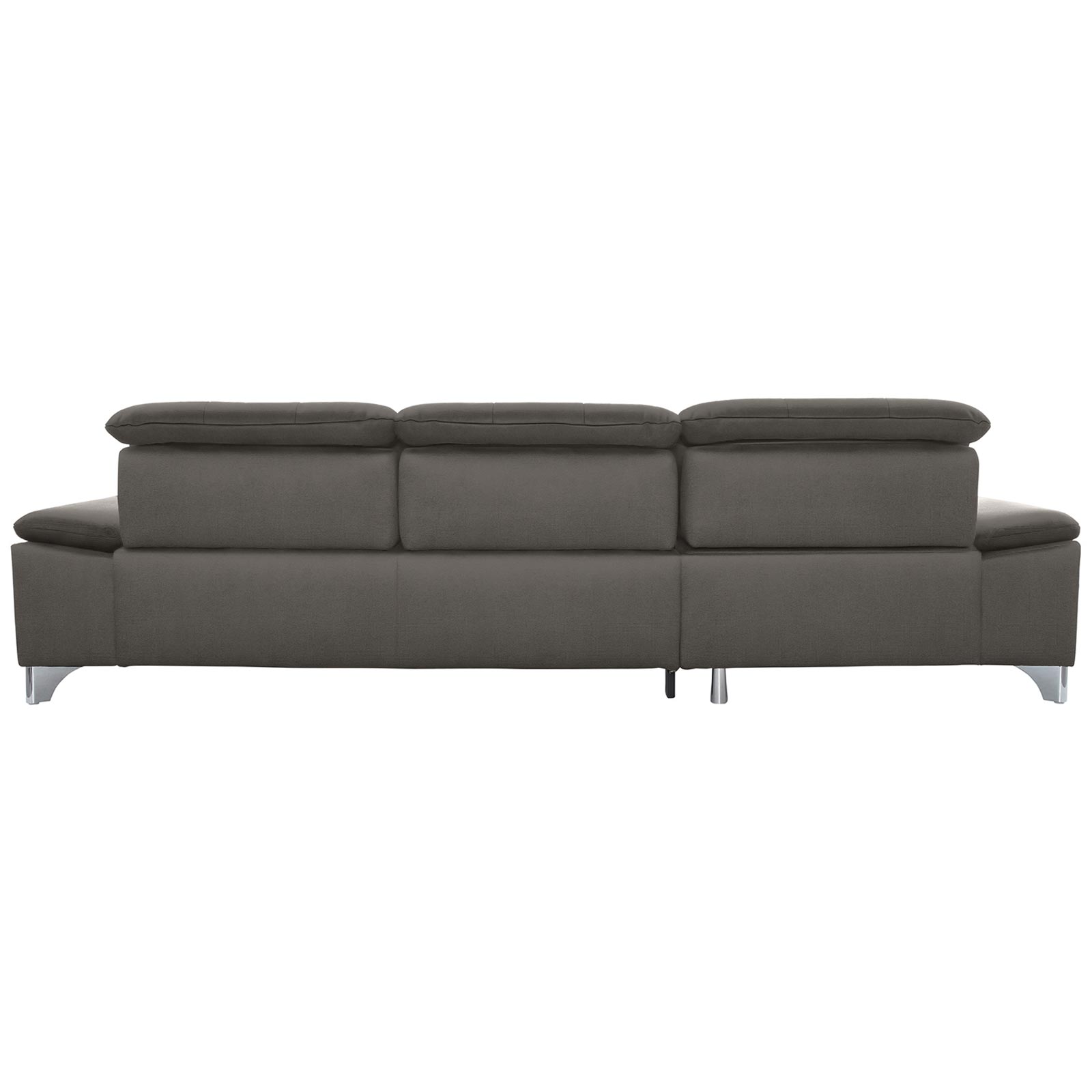 polsterpower Ecksofa - Belle grey - Basismodell - Recamiere links