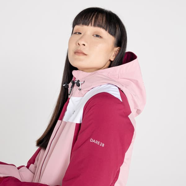 Veste de ski DARE 2B ICE GLEAM II JKT POWDPNK/BEET