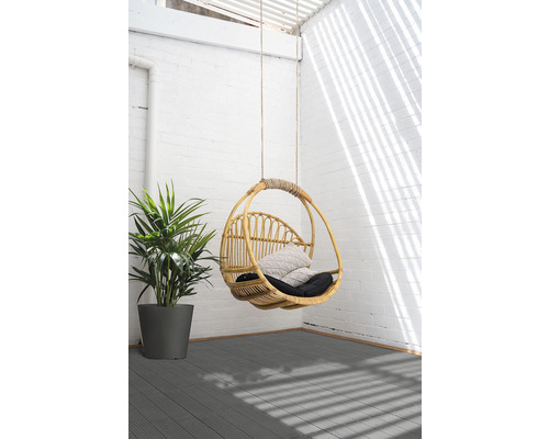 Easytile gerecyclede kliktegel 45 x 45 x 2,5 cm grafiet
