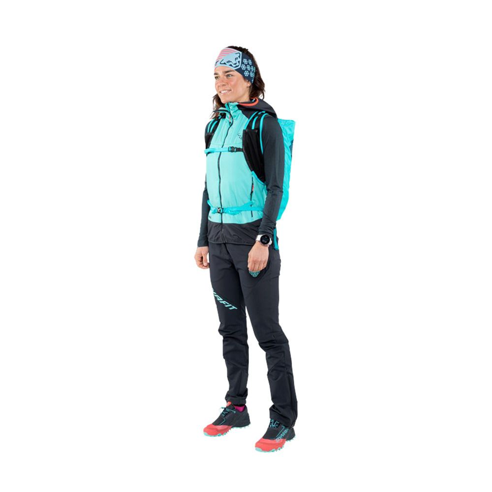Dynafit FELINE SL GTX - Chaussures trail Femme hot coral/blueberry