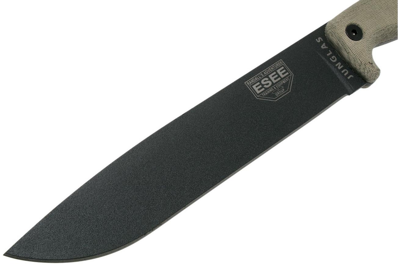 ESEE Junglas Tactical Gunsmoke survivalmes kydex schede   MOLLE-back