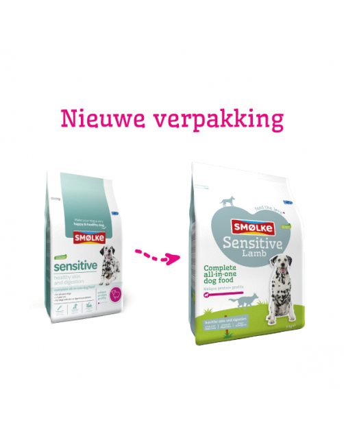 Smolke Sensitive Lam - Hondenvoer