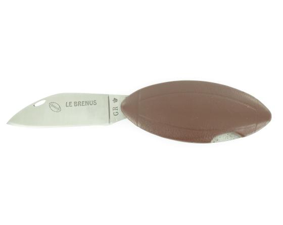 Brennus Marron Couteau de Poche par Thiers-Issard
