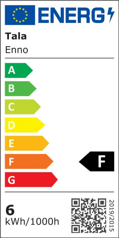 Tala LED Enno LED lichtbron E27 6W 2700K opaal dimbaar