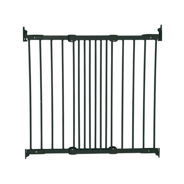 BabyDan Sikkerhetsgrind - Flexi Fit metall Svart - 67-105,5 cm (55116-2600-10)