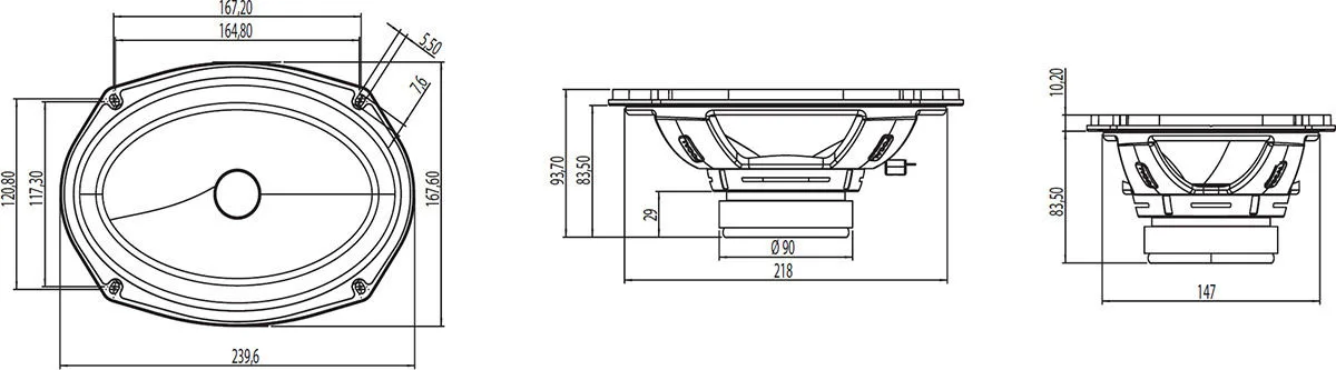 Focal ICU 690 (la paire) Haut-parleurs voiture