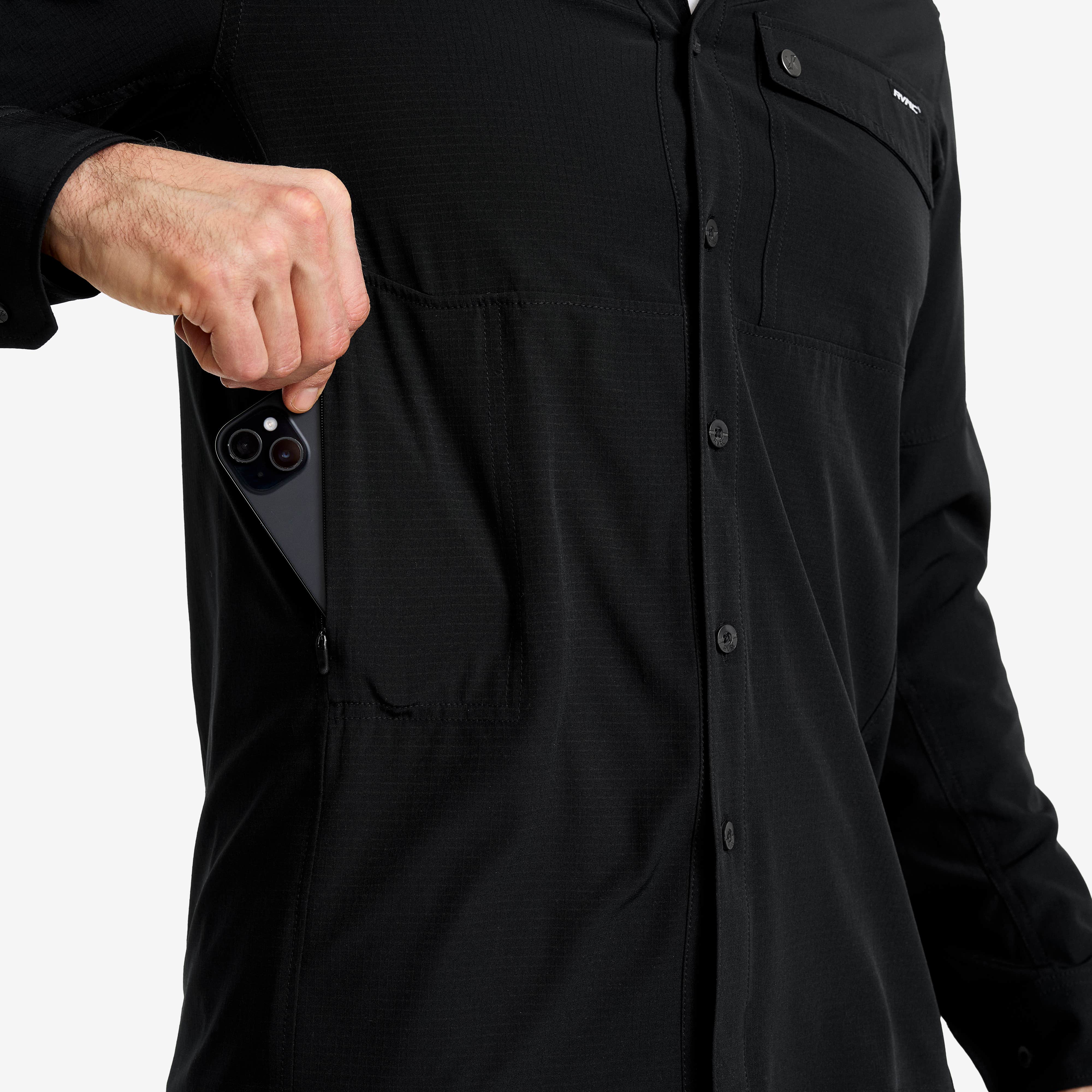 Gradient Pro UV Shirt Herre Black