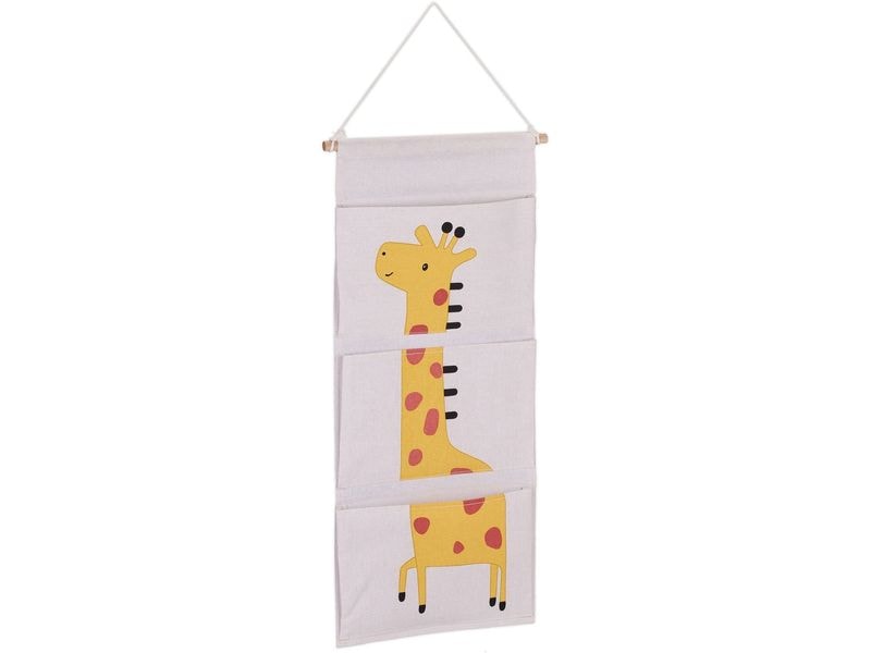 relaxdays Hängematte Giraffe Hängeorganizer für das Kinderzimmer