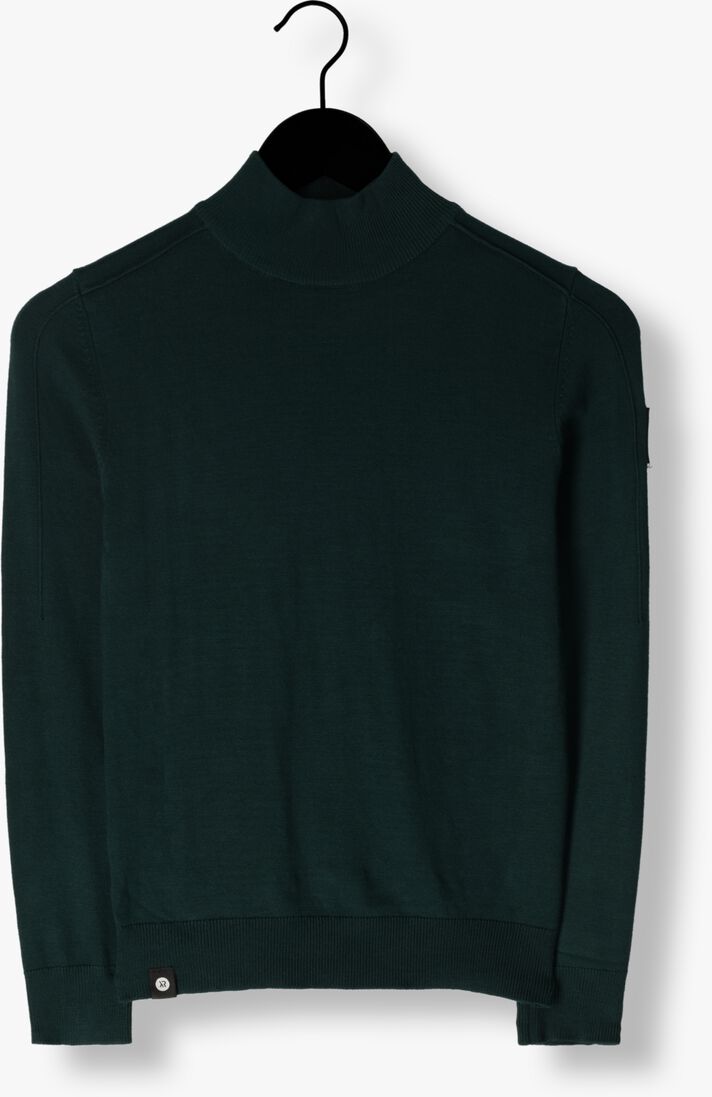 RELLIX groene rellix coltrui knitwear fancy col