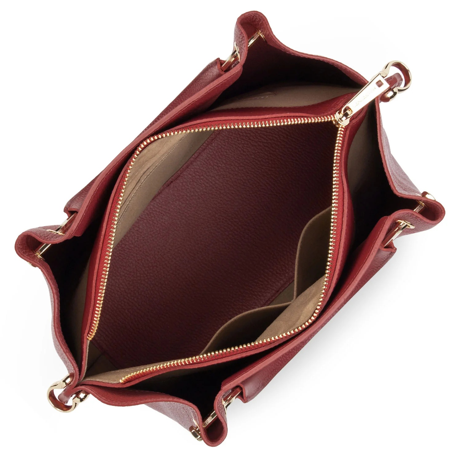 Foulonné Double-Grand sac à main