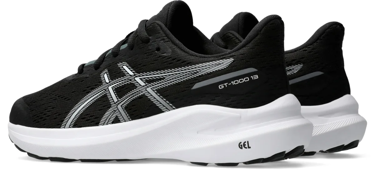 Asics Gt-1000 13 Gs Black/White