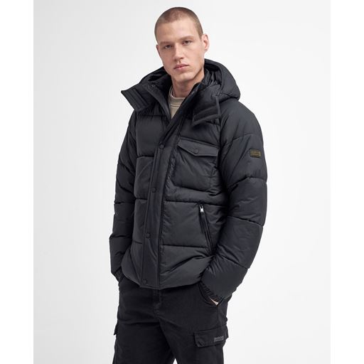 Barbour International Haze Puffer Jakke, Black, XL