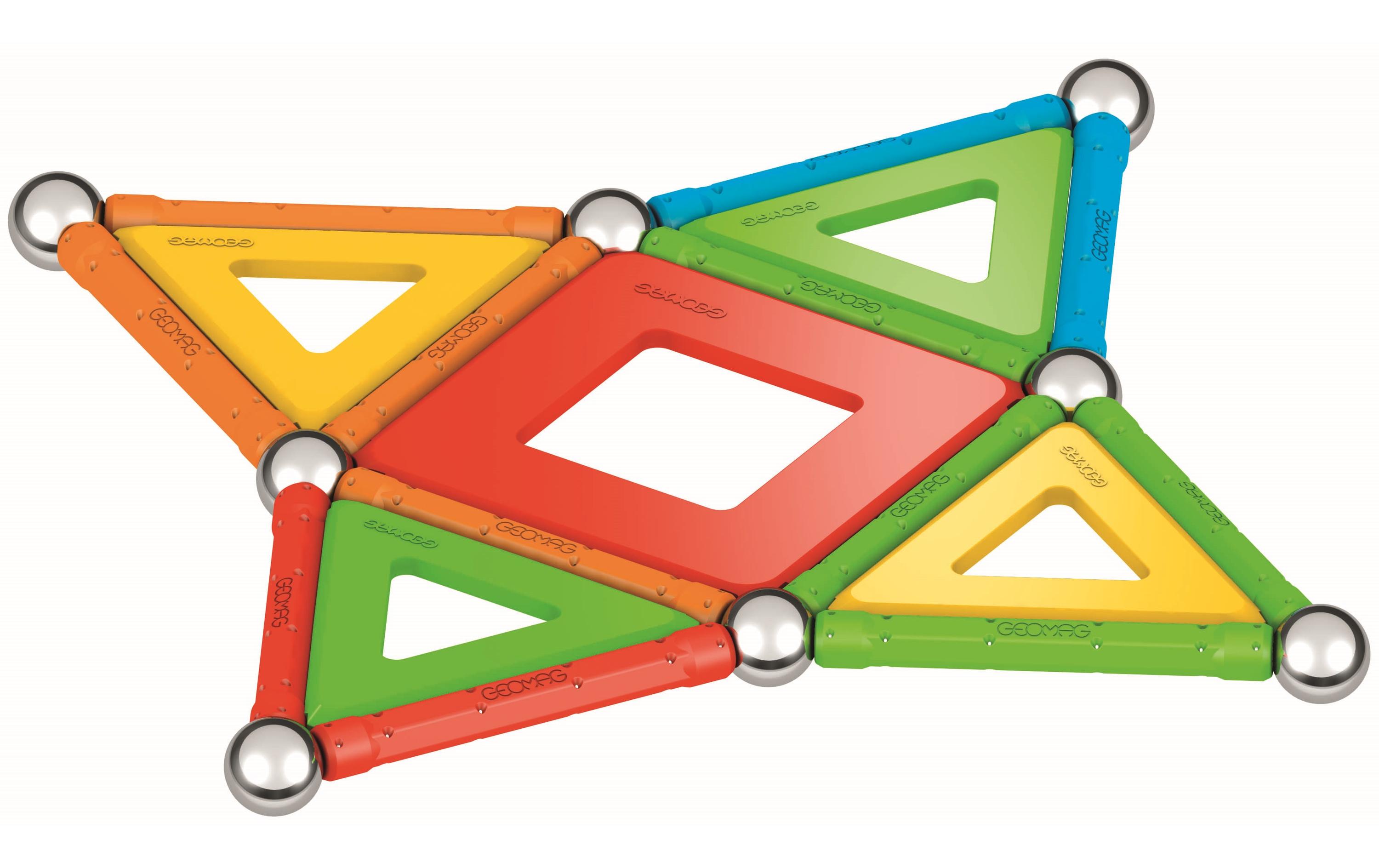 Baukasten Panels Green Line Supercolor 35 TeileMagnetisches Konstruktionsspielzeug für Kinder