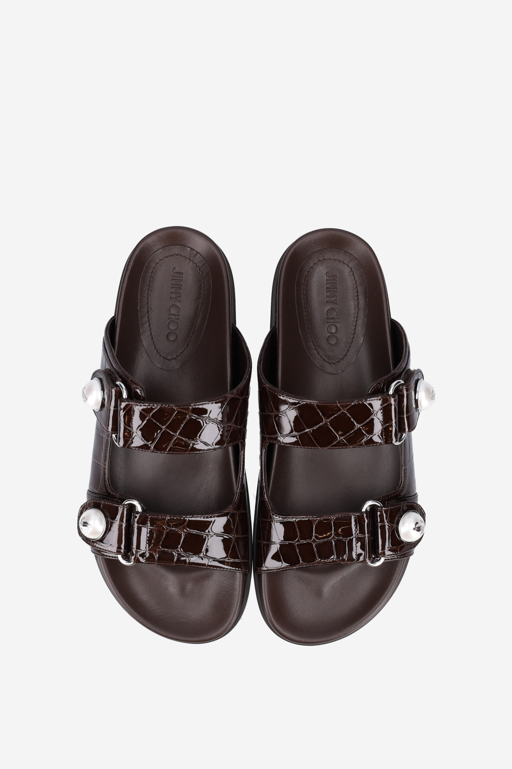 Fayence leather sandals