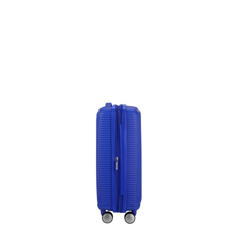 Valise cabine rigide Soundbox Extensible 55 cm Cobalt Blue