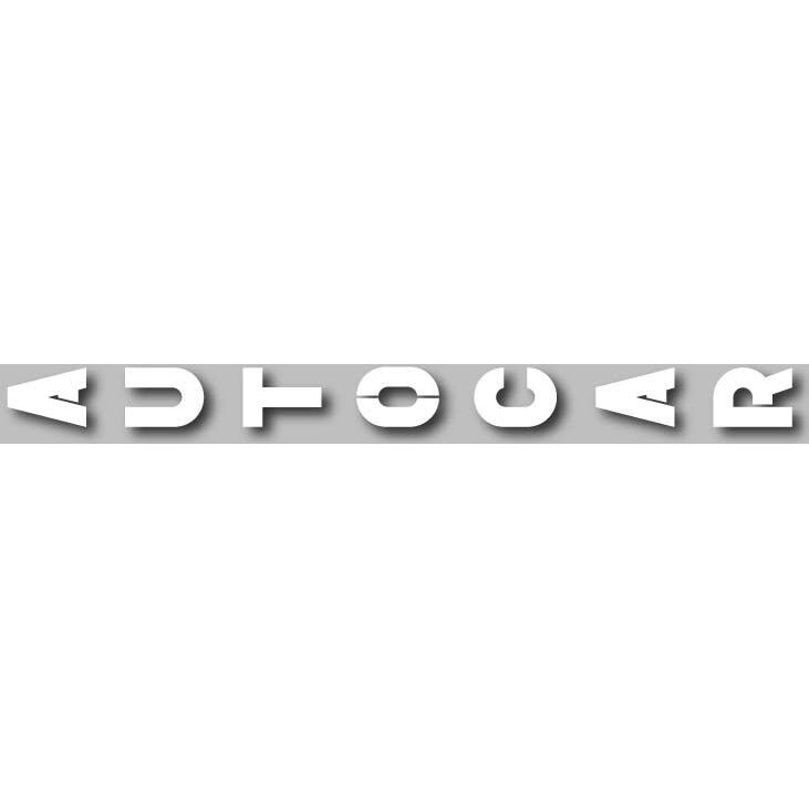 Pochoir adhésif réutilisable chiffres et lettres 30 cm