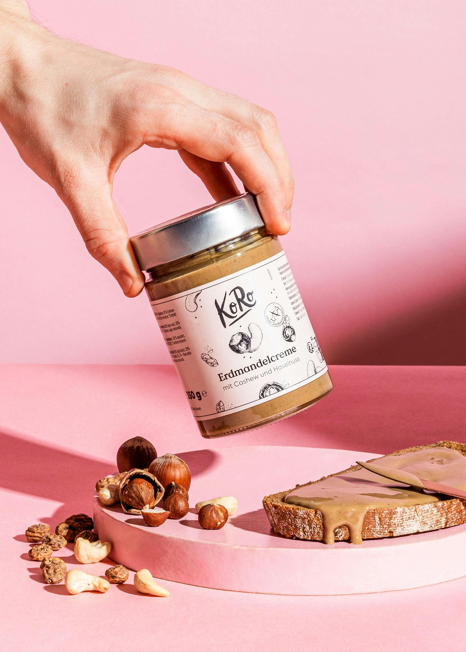Erdmandelcreme mit Cashew und Haselnüssen 350 g