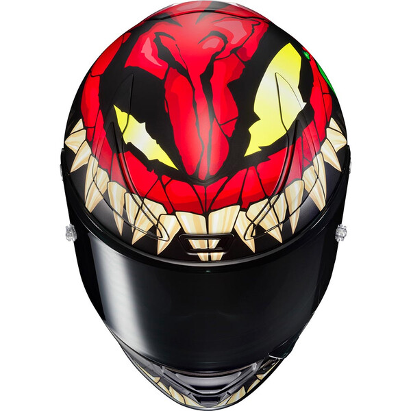 HJC - Casque RPHA 1 Toxin Marvel® MC1SF / Rouge / Vert / Jaune