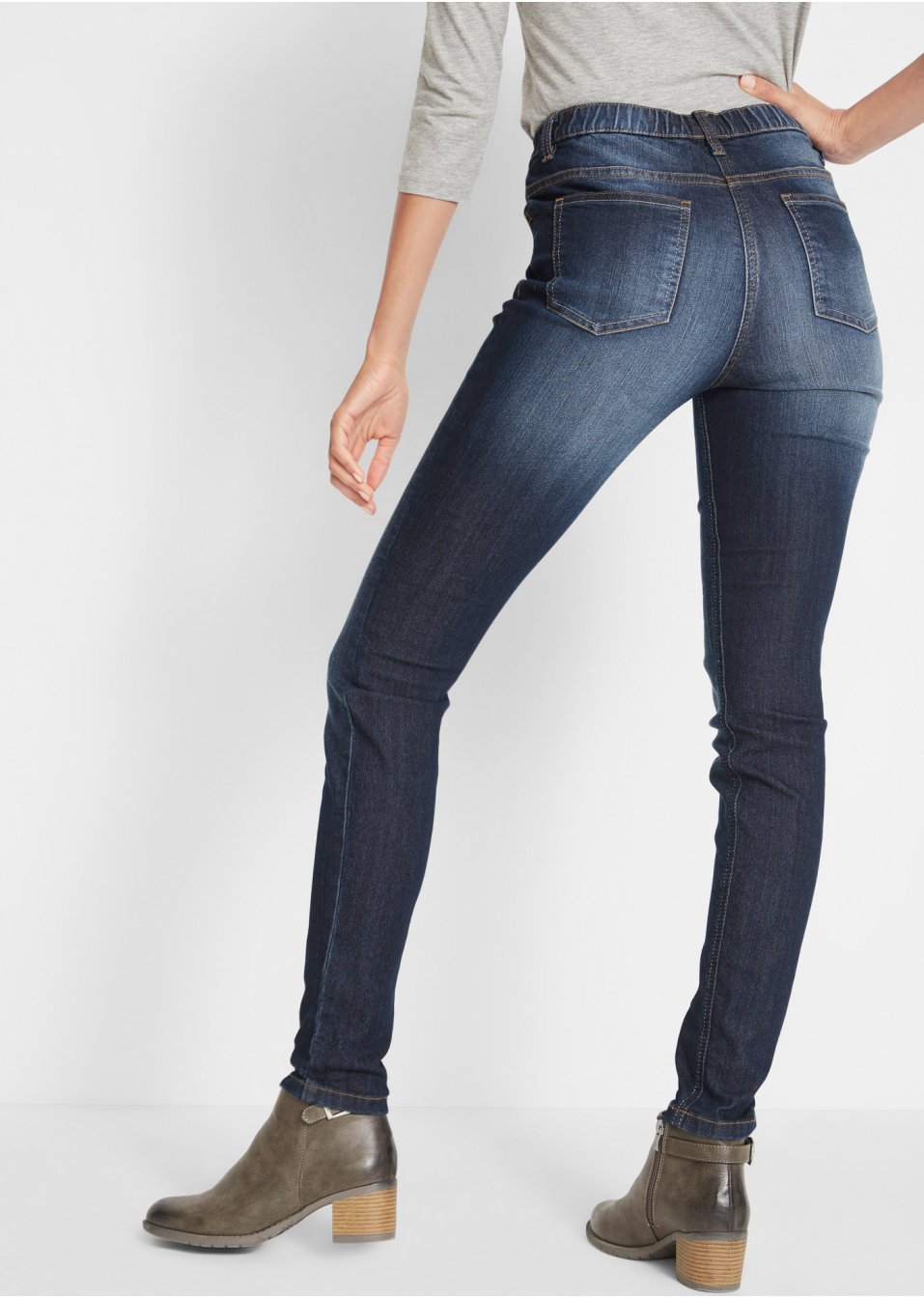 Jegging à taille confortable, Skinny