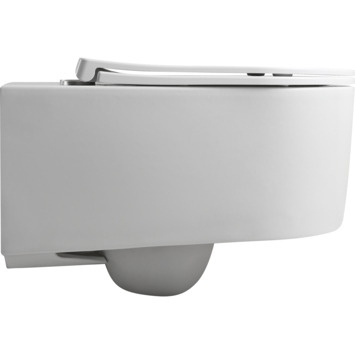 Atlantic hangend toilet Otis mat wit