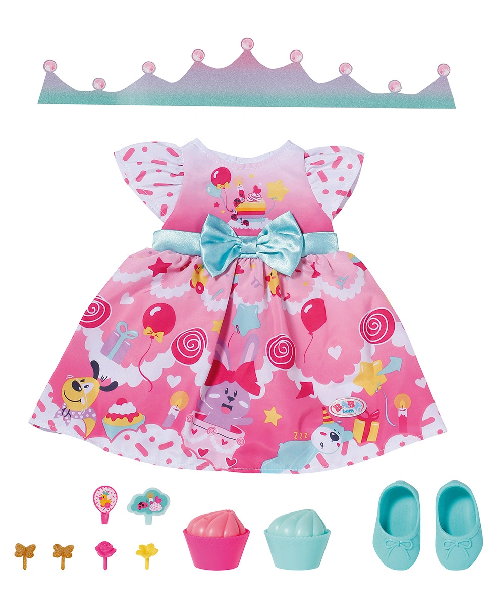 BABY born® Puppenset HAPPY BIRTHDAY in rosa