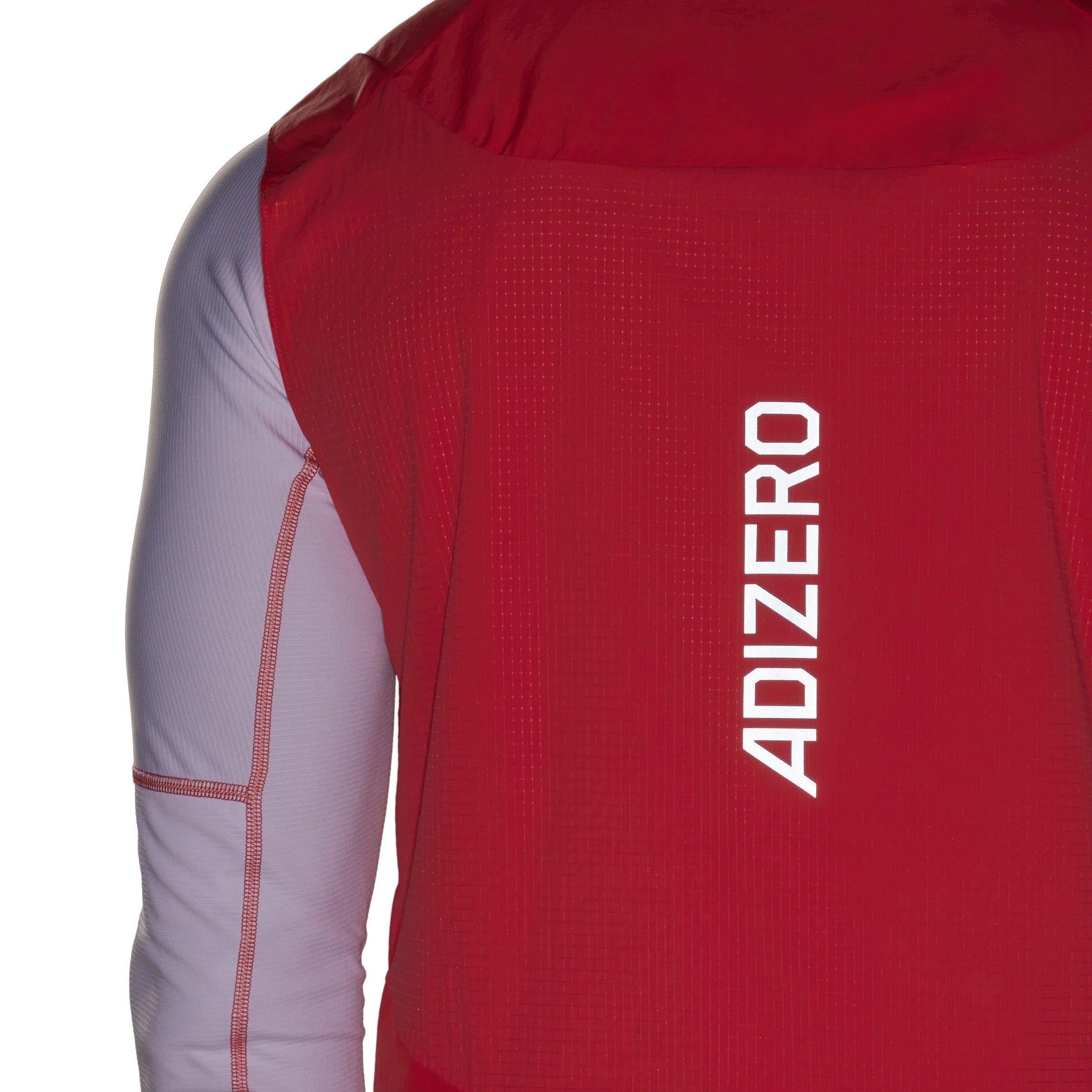 adidas Adizero Half Zip Running Vest Mens