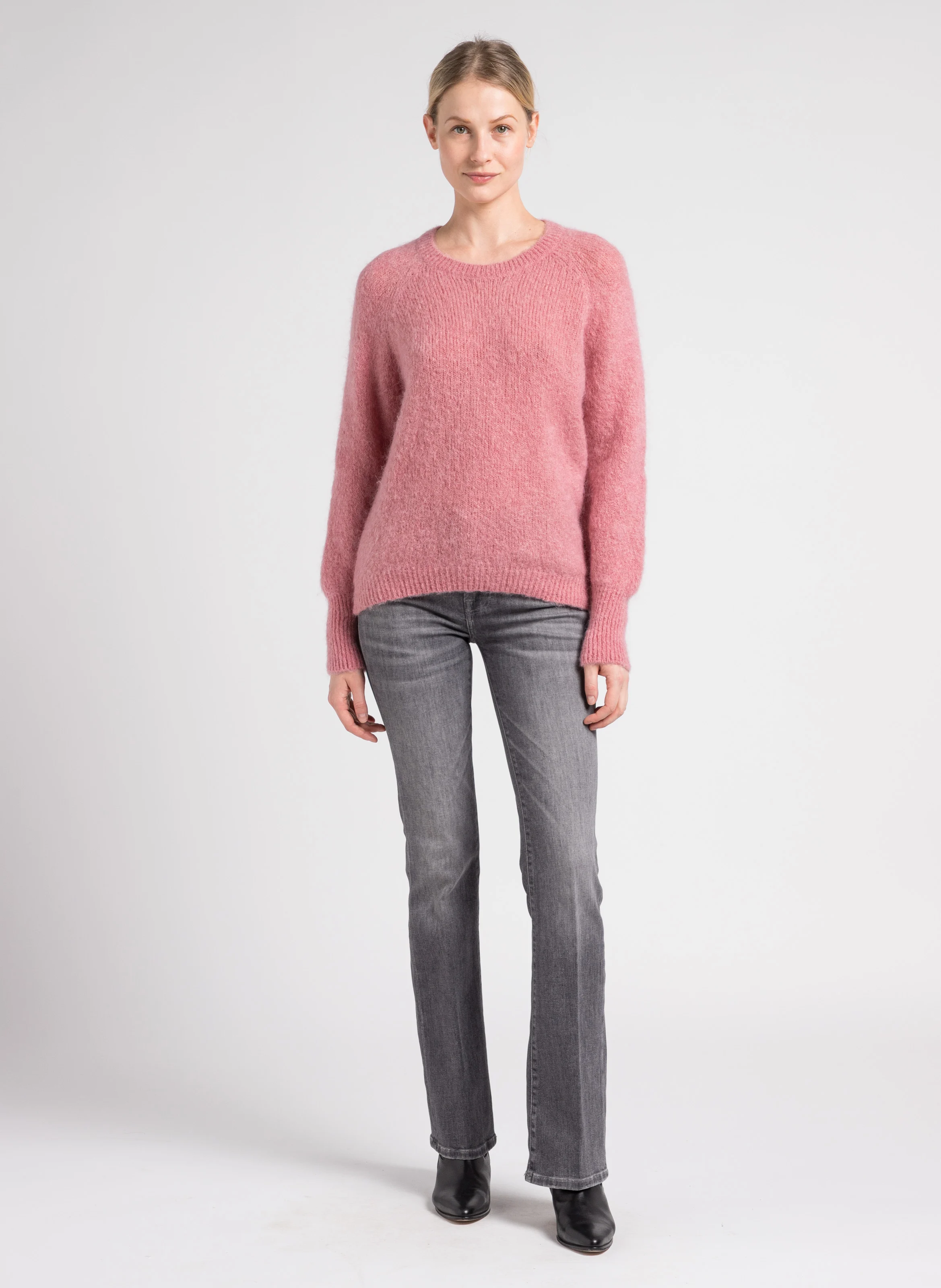 SOHO - Jean bootcut taille normal délavé | Gris