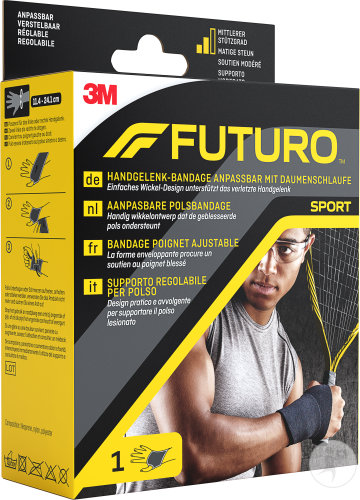 Futuro Sport Bandage Poignet Ajustable 1 Pièce (09033)