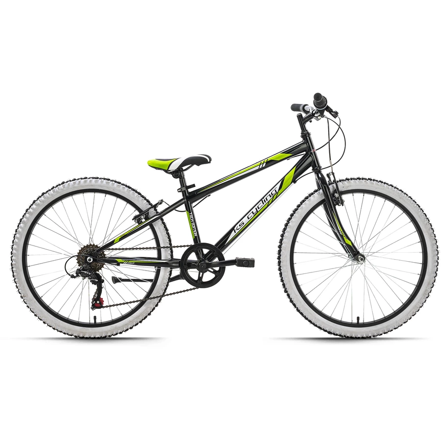KS Cycling Kinderfahrrad 24 Scrawler Schwarz