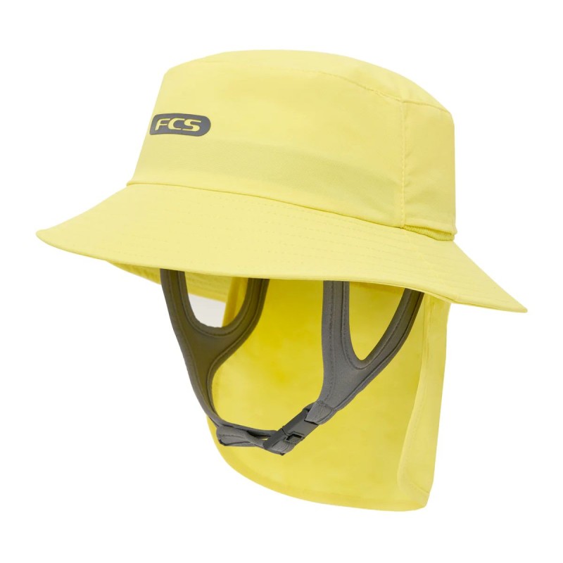 Bob FCS Essential Surf Bucket Hat - Jaune - The Corner Shop