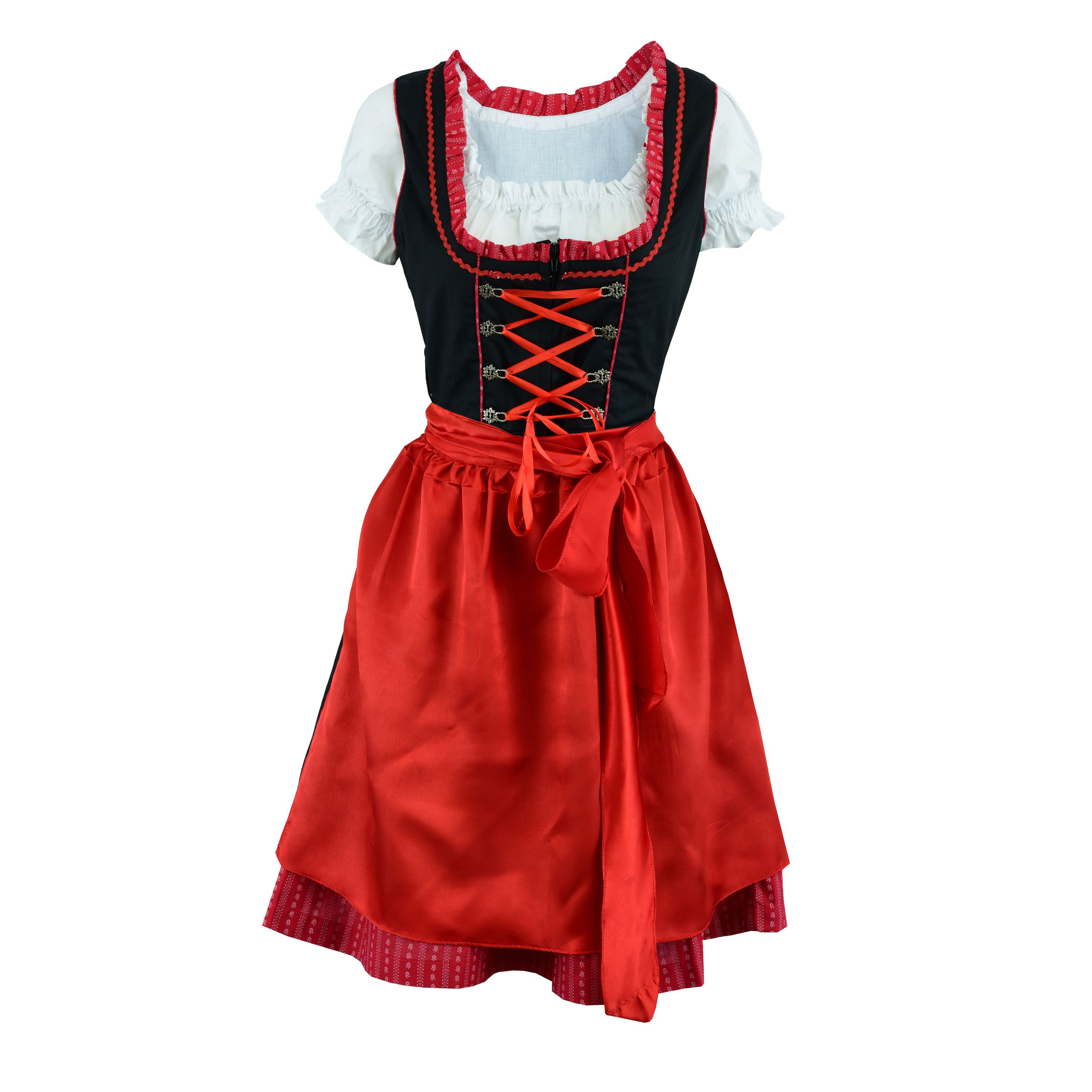 Dirndl Kleid rot Grösse 38