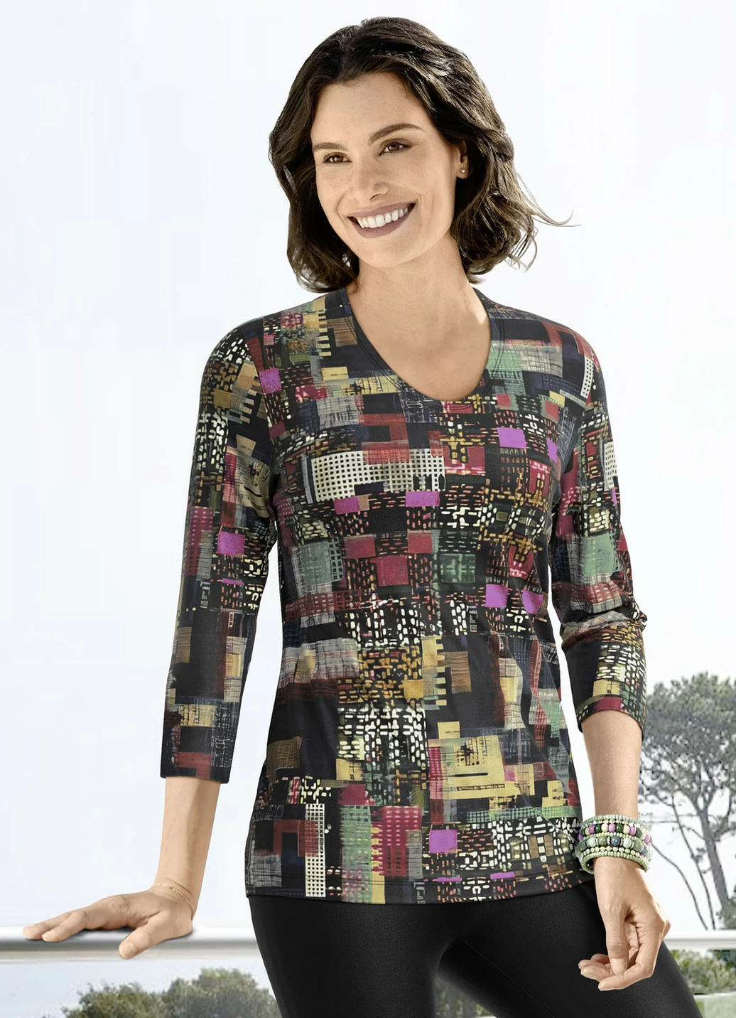 Pullover in Feinstrick