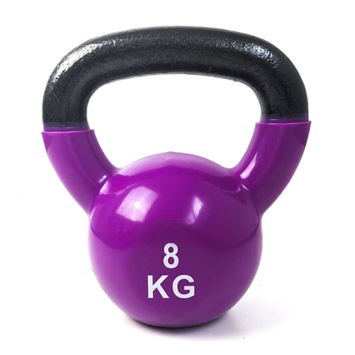 Kettlebell de vinil de 8 kg