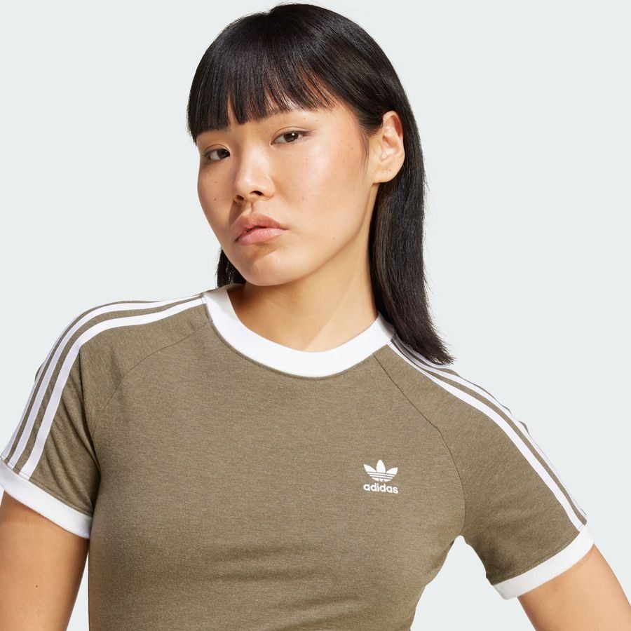 Adidas Original T-shirt raglan slim 3 bandes