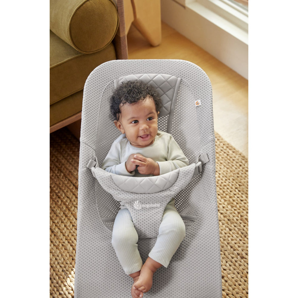 Køb Ergobaby Light Grey Evolve Bouncer Mesh