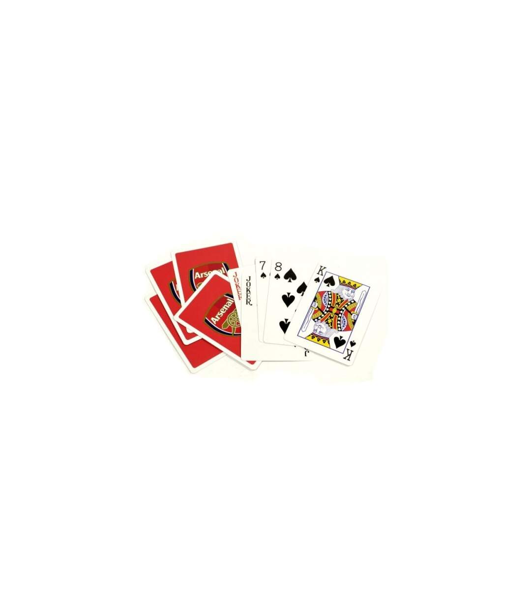 Arsenal FC - Jeu de cartes (Rouge / Blanc) (Taille unique) - UTBS3222