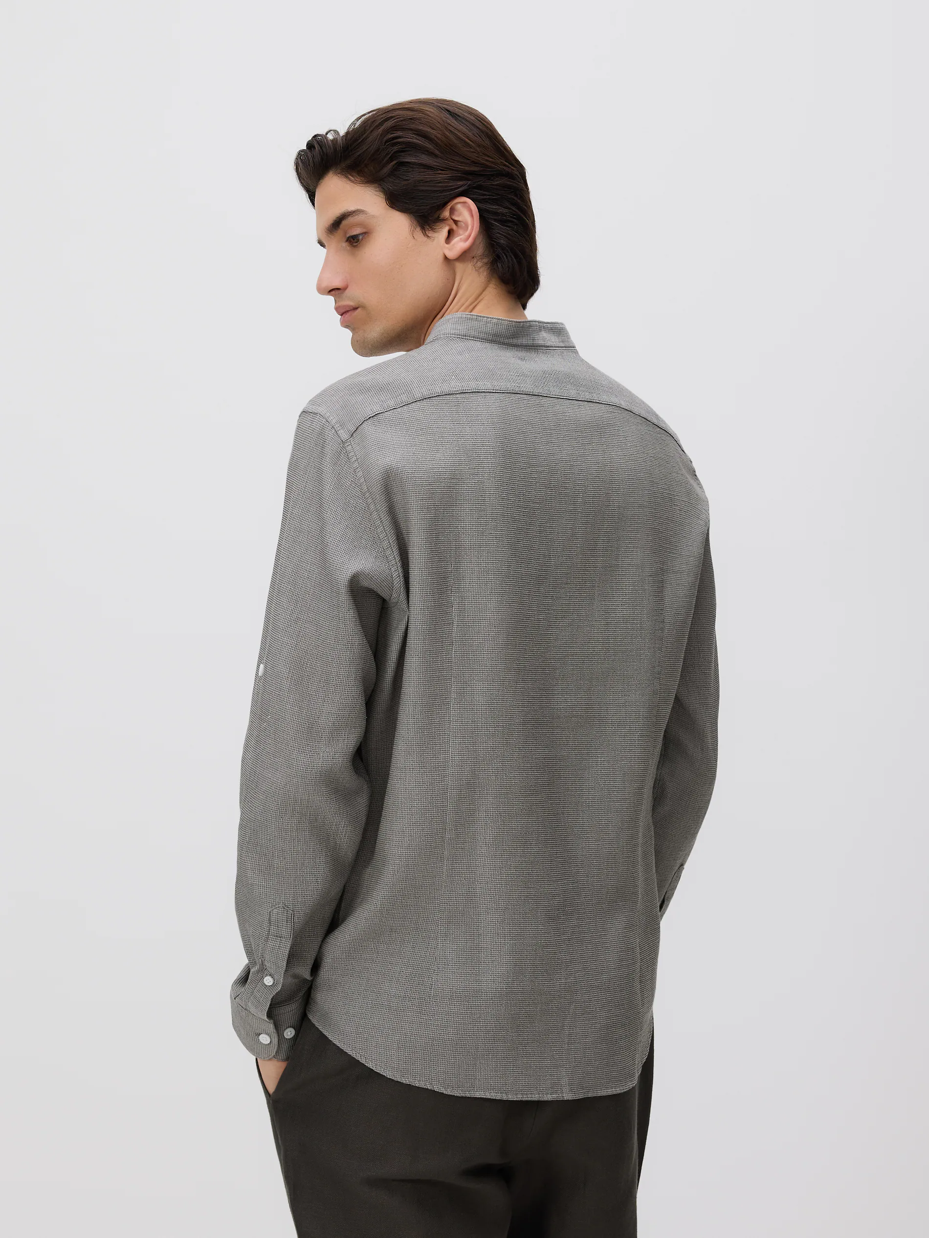 Baumwoll-Hemd im Slim-Fit
