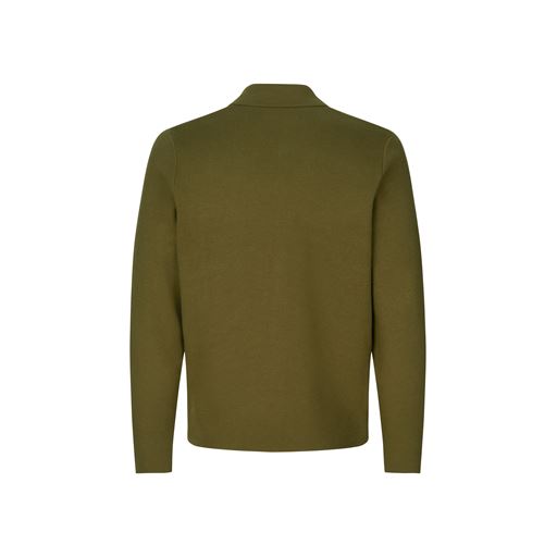 Samsøe Samsøe Guna Zip Striktrøje, Dark Olive, L