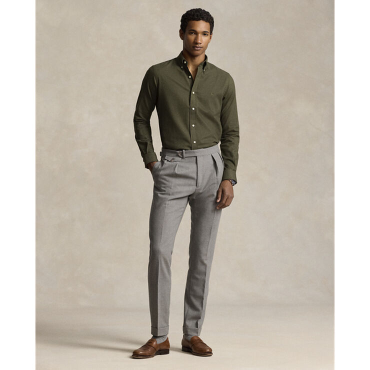 Polo Ralph Lauren PRFRMNC BRSHD TWILL-CUBDPPCS 6545d loden heather