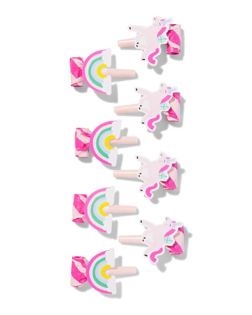langues de belle-mère arc-en-ciel - lot de 8