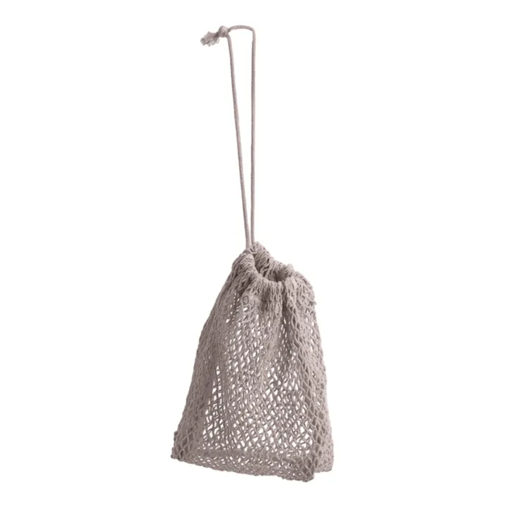 The Organic Company Sac filet en coton bio L | Lilas