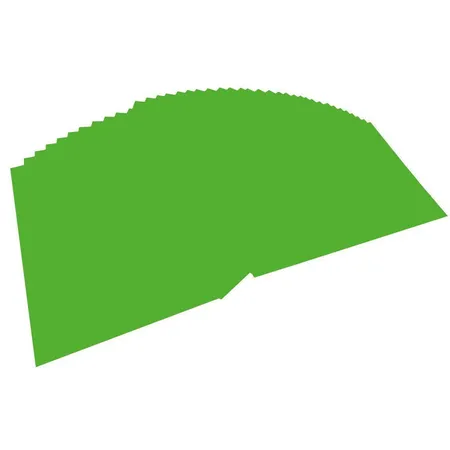 Folia Tonpapier grasgrün, A4, 100 Blatt