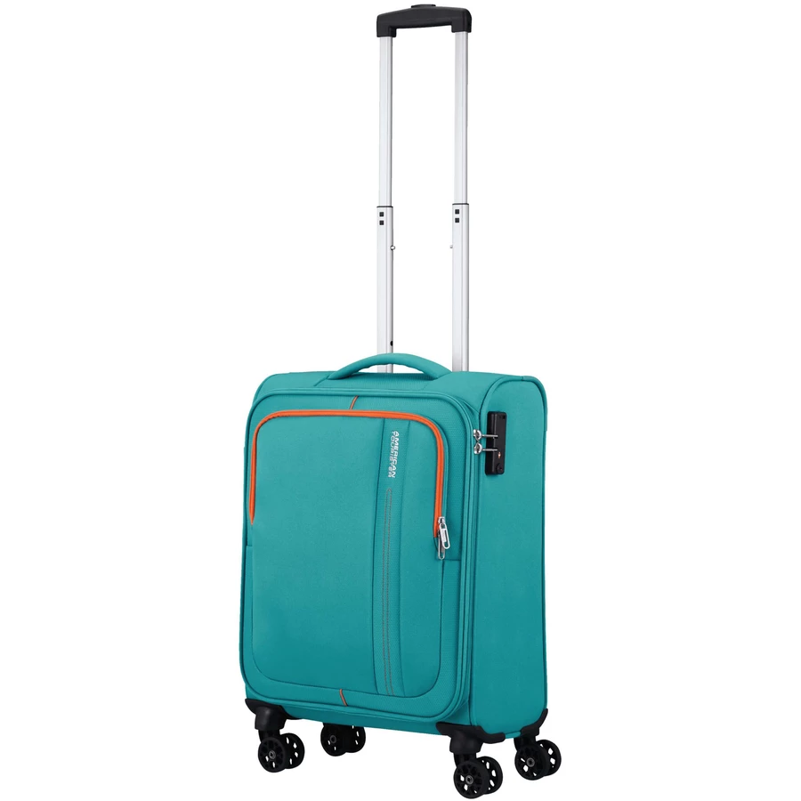 American Tourister Sea Seeker - 4-Rollen-Kabinentrolley S 55 cm aqua green